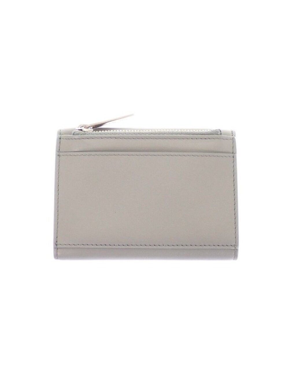 Balenciaga Envelope Mini Wallet Trifold Calf Gray Blue Silver - Picture 9 of 15